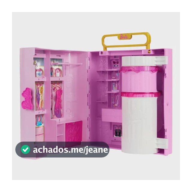 Barbie Conjunto De Brinquedo Closet Deluxe Style Multicolorido