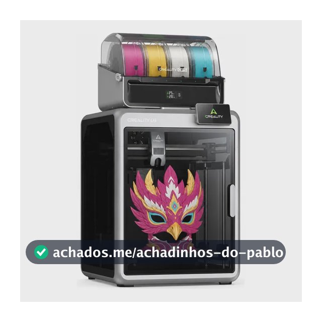 Impressora 3d Creality K2 Combo 600mm/s Multicolor Com Cfs 127/220v Preto