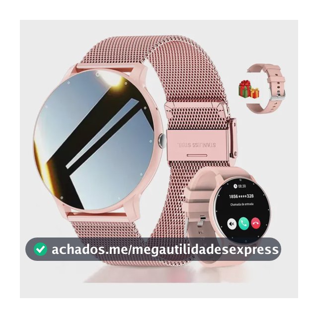 Smartwatch Feminino Relógio Inteligente Esportivo Original