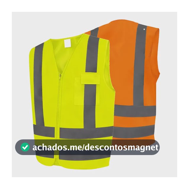 Colete Refletivo Reflexivo Fluorescente Epi Transito Oferta