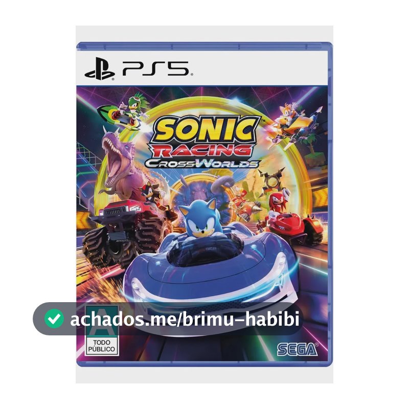 Jogo Sonic Racing Crossworlds Launch Edition Ps5 Fisico