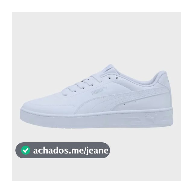 Tênis Masculino Puma Casual Court Classic Clean Bdp Original