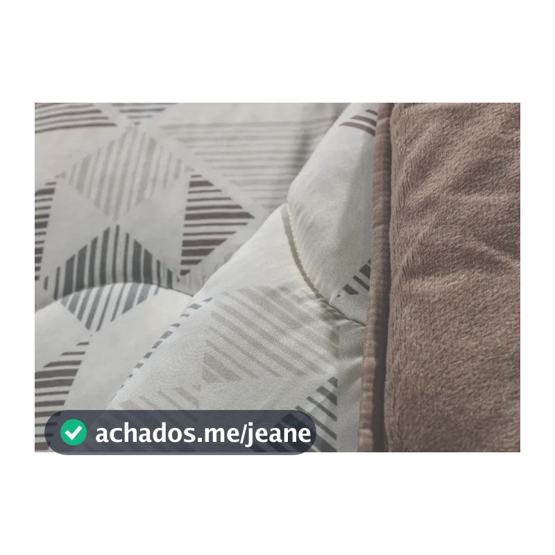 Coberdrom Edredom Grosso Dupla Face Blend Comfort Casal Altenburg