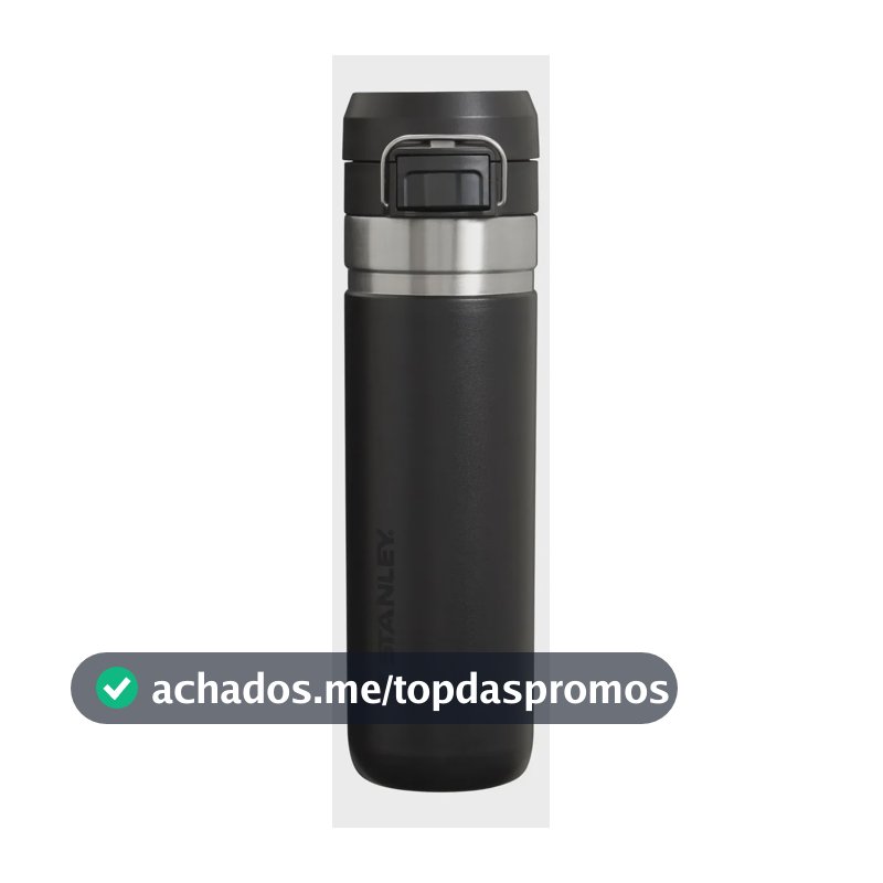 Garrafa Térmica Quick Flip Stanley Preto 710ml