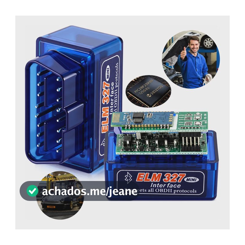 Scanner Automotivo Obd2 Placa Dupla V1.5 Elm327 Pic18f25k80