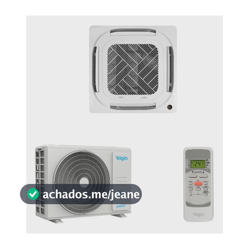 Elgin ar condicionado 45KVQI24C2NA cor branca