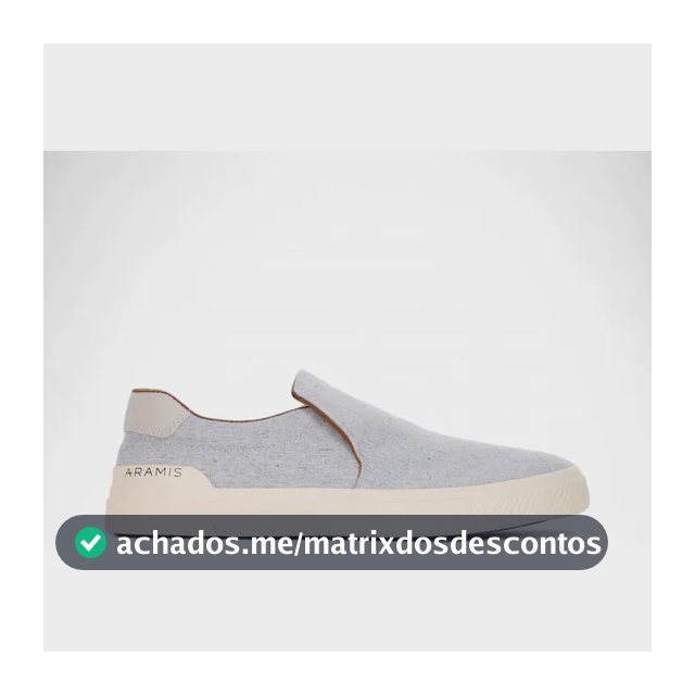 Tênis Masculino Casual Aramis Daily Slip Confortável Moderno