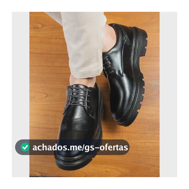 Sapato Social Masculino Oxford Casual Moderno E Confortável