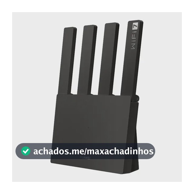 HUAWEI WiFi BE3 3.6 Gpbs Dual-Band Wi-Fi 7 I Visualização de diagnóstico WiFi I Controle parental Preto