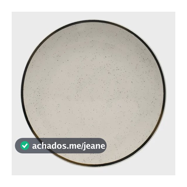Jogo 06 pratos raso 26cm Brisa Oxford