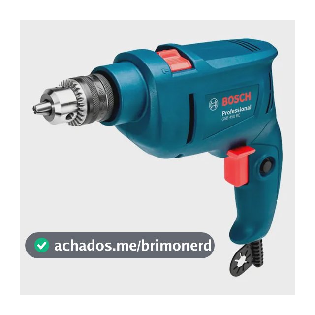 Furadeira de Impacto GSB 450 RE 450W 3/8POL Bosch