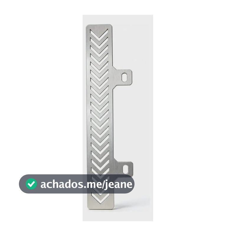 Protetor De Radiador Inox Lander 250 E Tenere 250 Prateado