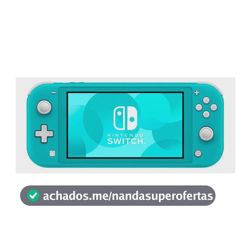 Console Nintendo Switch Lite 32gb Azul Turquesa Standard Tela 5,5'' Cor Azul-turquesa