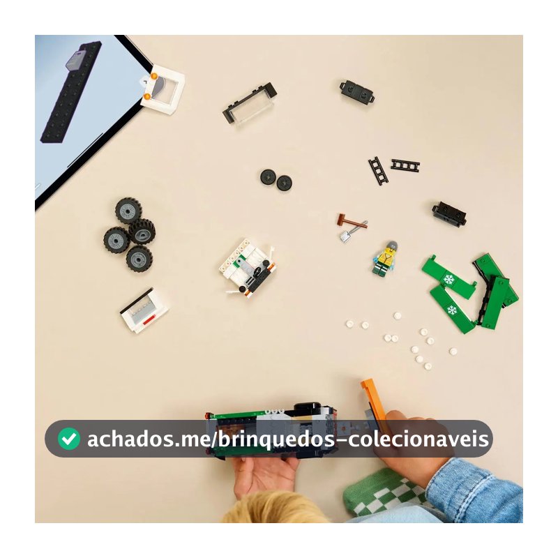 Caminhão e minifigura LEGO® City Snow Plow 60490
