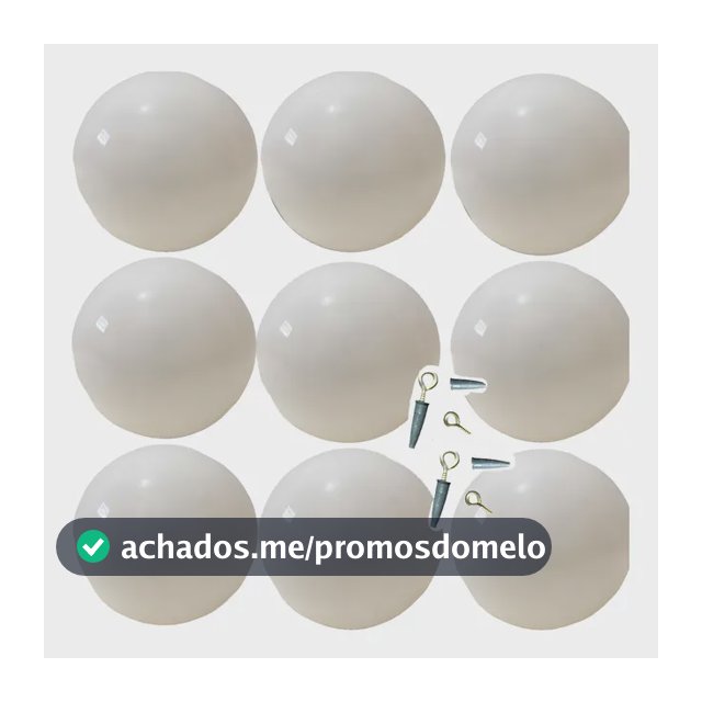 10 Bola De Vinil Balões Media Plástico Vermelha Natal Full