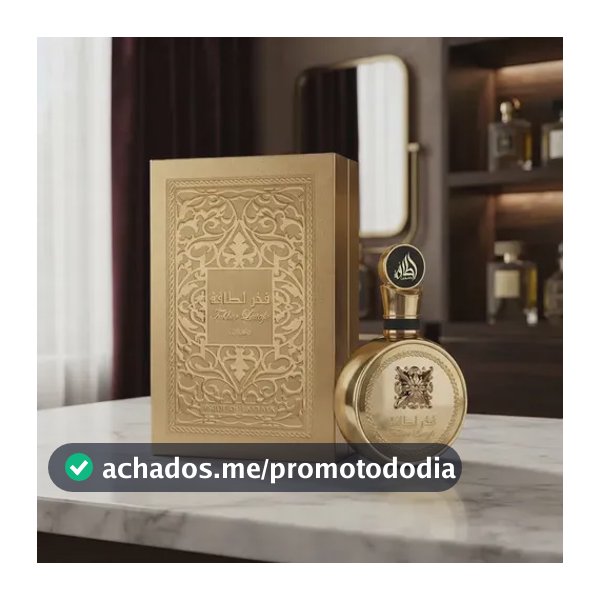 Perfume Árabe Lattafa Fakhar Gold Extrait Unissex