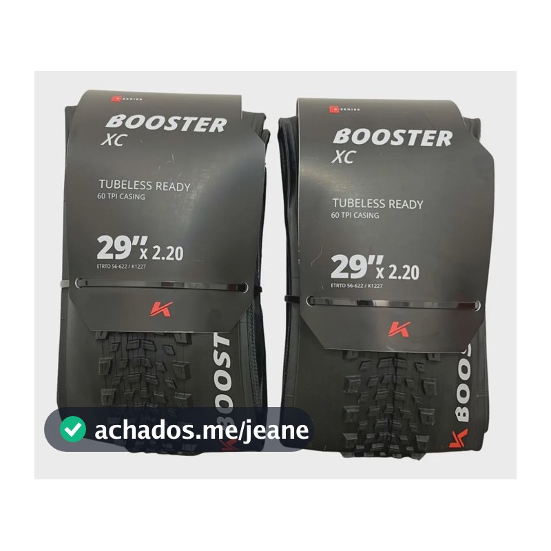 Par Pneus Bike Mtb Tubeless Kenda Booster Xc 29x2.20 60tpi Kseries