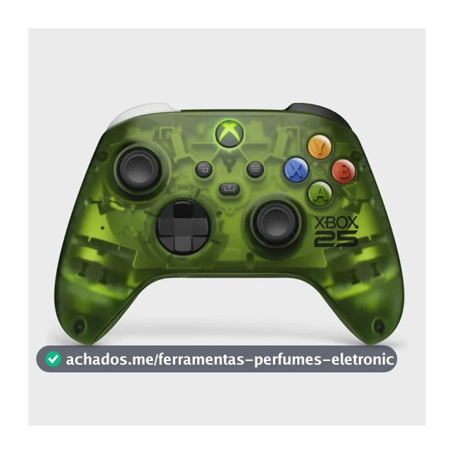 Controle Sem Fio Xbox Series X25 Edição Especial  Verde