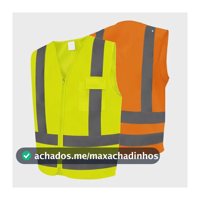 Colete Refletivo Reflexivo Fluorescente Epi Transito Oferta