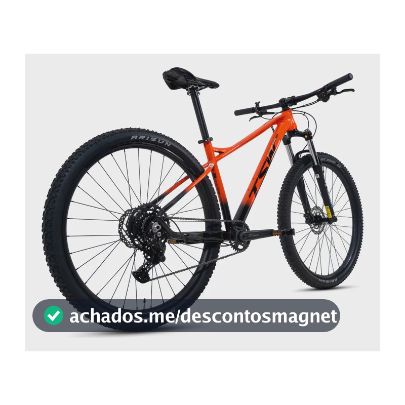 Bicicleta Aro 29 Tsw Stamina Sr Suntour Shimano Cues 9v Cor Laranja Tamanho Do Quadro L - 19