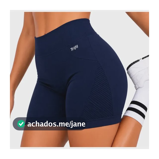 Shorts Feminino Academia Trifil Sem Costura Lupo Fitness