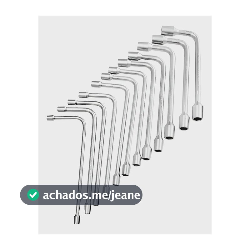 Jogo De Chave Biela 8-19mm Crv 12 Pçs R01802012 Gedore Red