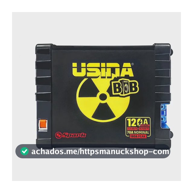 Fonte Usina BOB 120A Para Caixa de Som Automotiva Bivolt 1500W