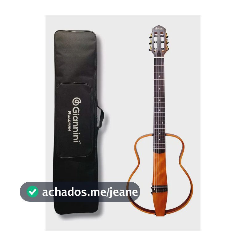 Violão Eletroacústico Giannini Roadman Nylon Mogno Pré-Amplificador