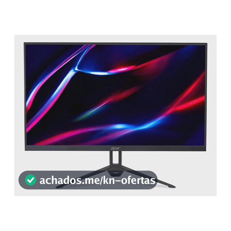 Monitor Gamer Acer Nitro KG243Y P1bip 23,8″ | Full HD • 144Hz • 1ms VRB • IPS • HDMI • DisplayPort • ZeroFrame