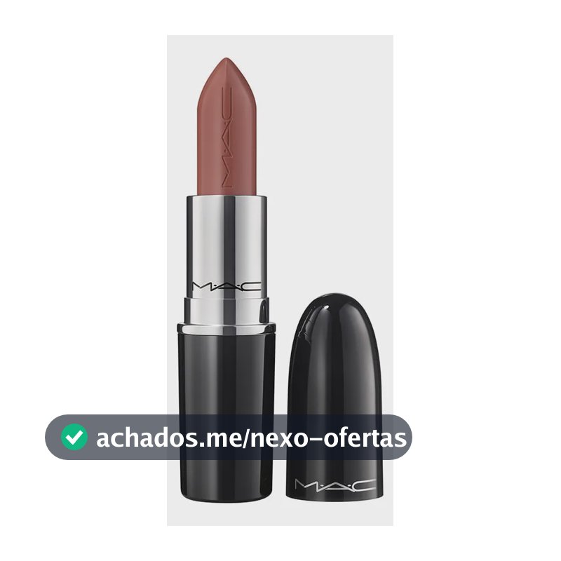 Batom Mac Hidratante Brilhante Lustreglass Sheer-shine Hug Me