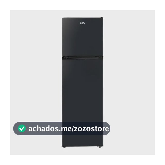 Geladeira com freezer HQ HQ-290RDF con capacidad de 290L preto