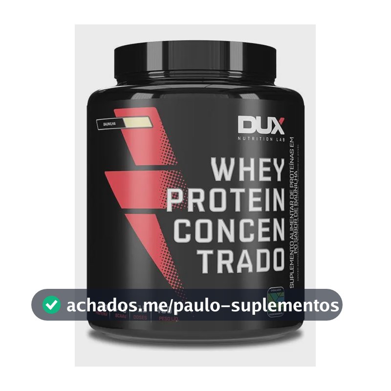 Whey Protein Concentrado Dux Nutrition Doce De Leite 450g