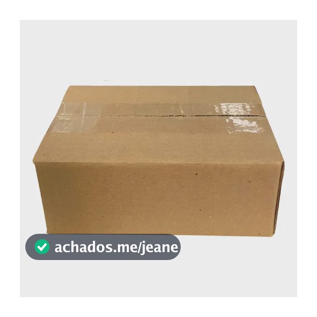 50 Caixa De Papelão 16x11x6 Pequena Embalagem Marrom
