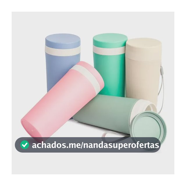 50 Unidades Copo Fibra De Bambu 350ml