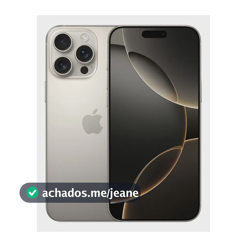 Apple iPhone 16 Pro Max (512 GB) - Titânio natural