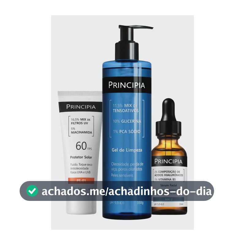 Principia Kit Primeira Rotina C/ Gl-02 + Ah-2 + Ps-01 Fps60