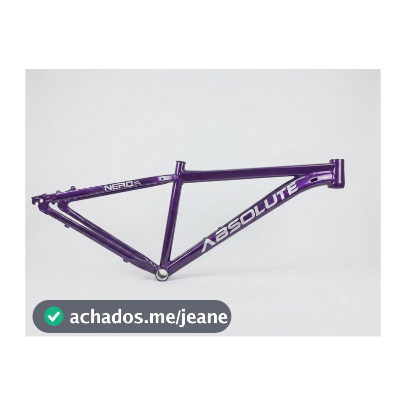 Quadro Bike 29  Absolute Nero 6 Tam 17 Roxo M