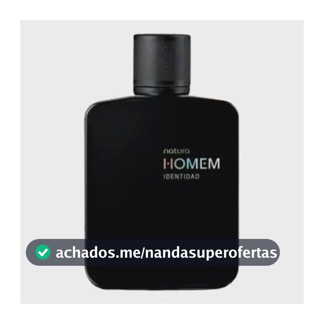Natura Deo Parfum Homem Identidad Masculino - 100ml