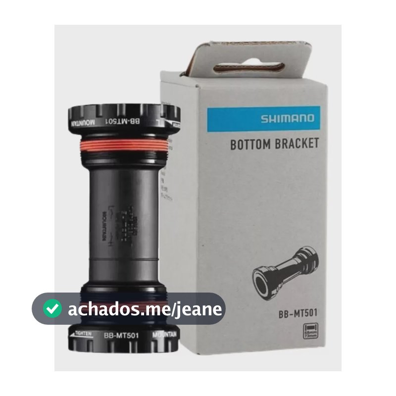 Movimento Central Integrado Shimano Mt501 Hollowtech 2 Rosca