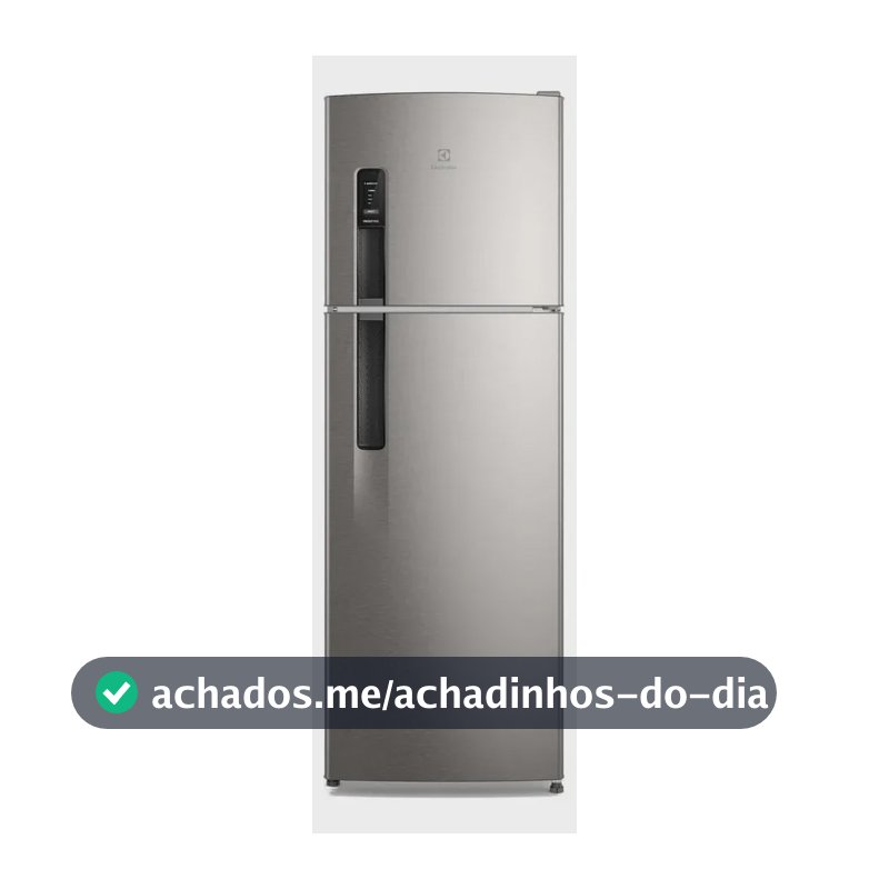 Geladeira Electrolux Frost Free 380l Autosense Inverter Duplex Inox Look (if41s)