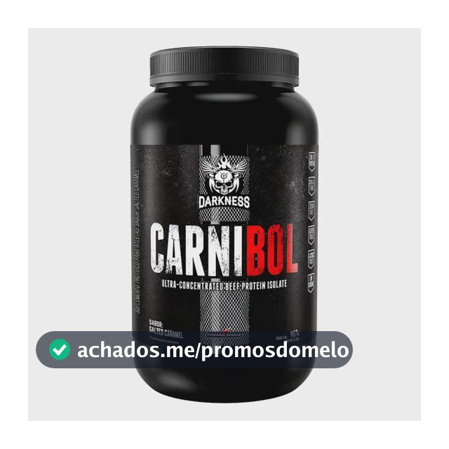 Carnibol Whey 900g Sabores - Darkness / Integralmédica