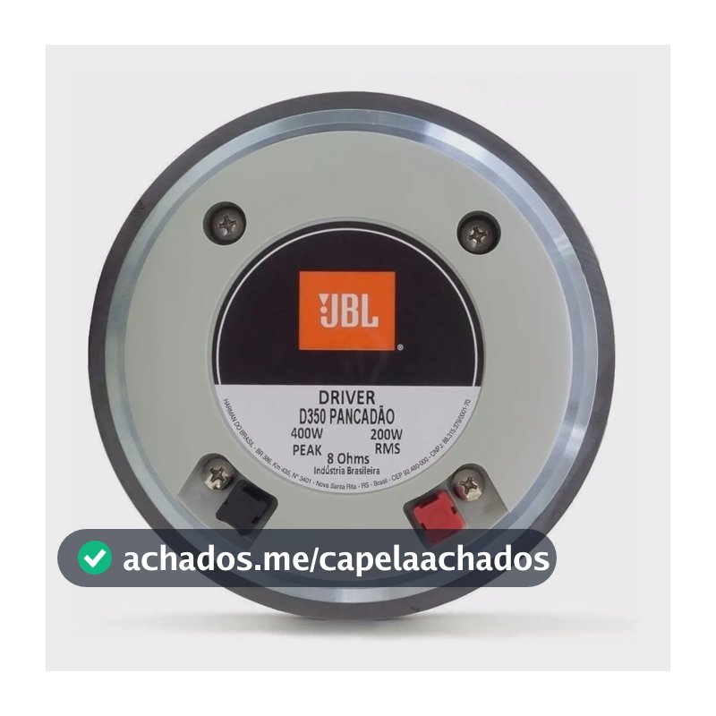 Driver D350 Jbl Selenium 200w Rms 8 Ohms Pancadao