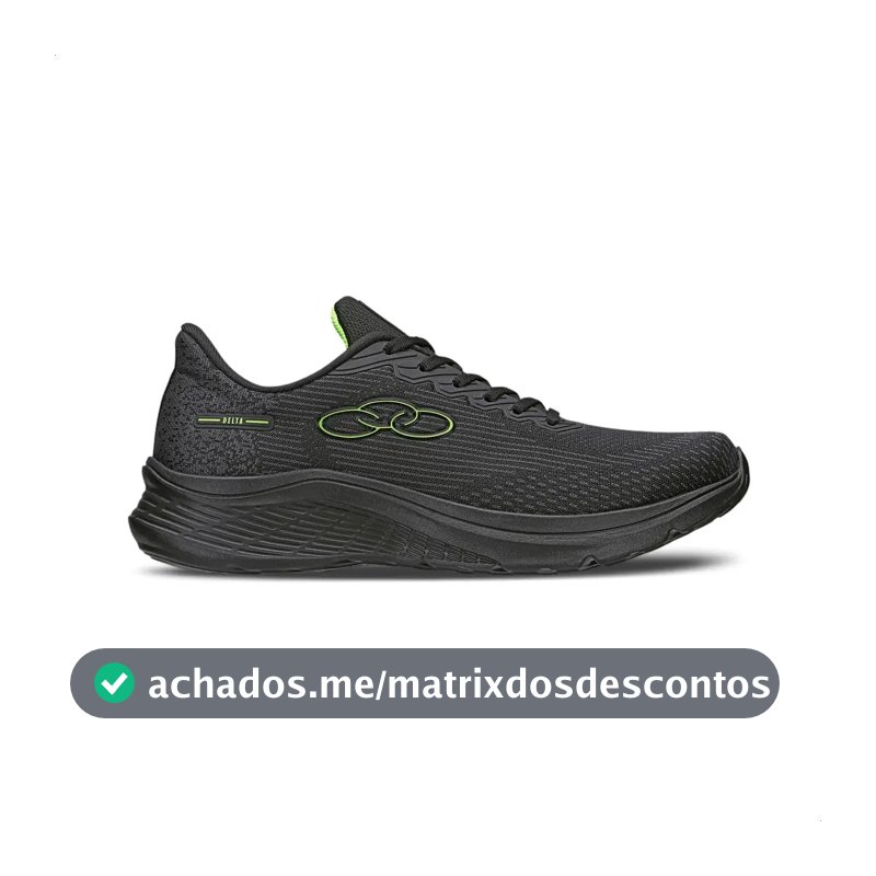 Tênis Esportivo Masculino Delta Olympikus Liso