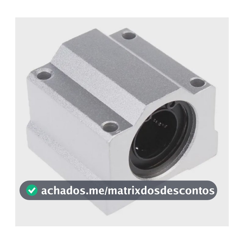 4 Pillow Block Scs16uu + 2 Peças 16mm X 700mm