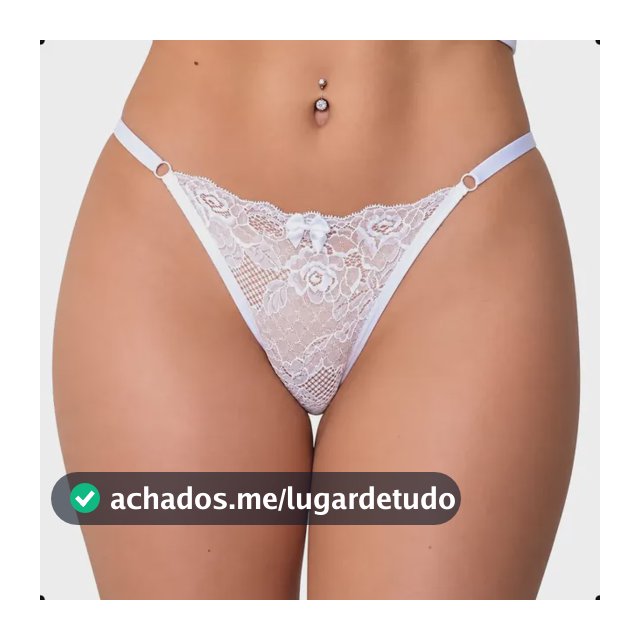 Kit 10 Calcinha De Renda Tanga Fio Lingerie Forro De Algodão