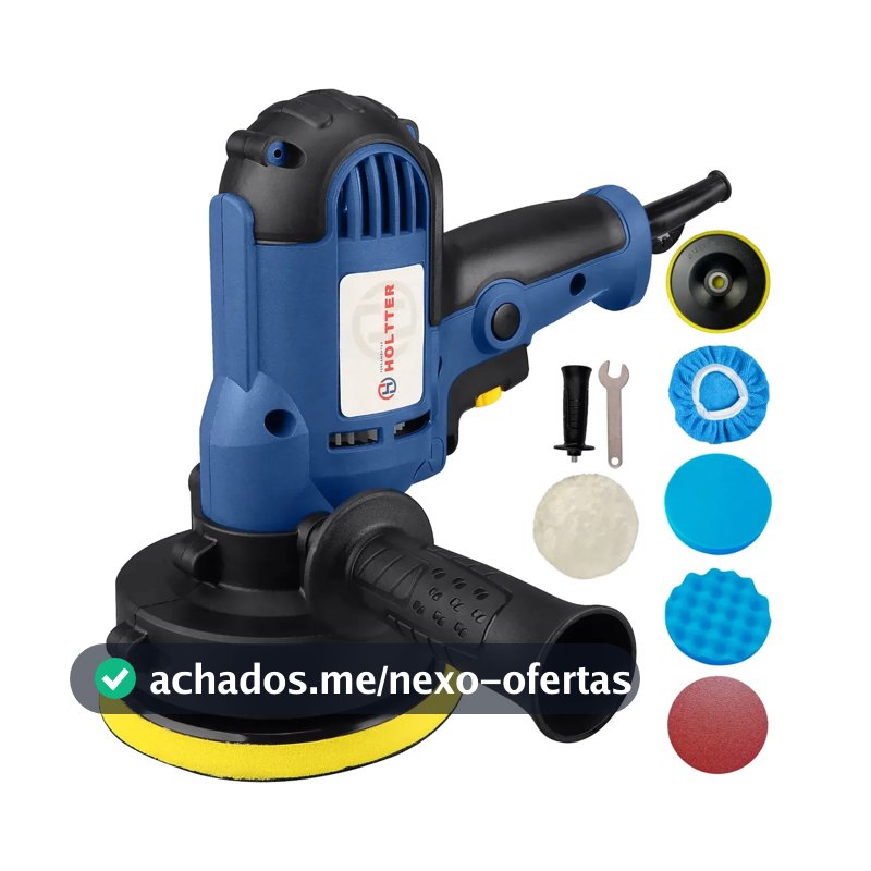 Holtter Ferramentas Politriz de polidora elétrica de mão azul