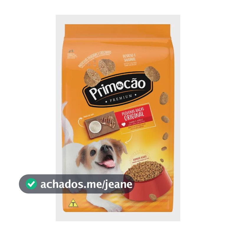 Ração Primocão Premium Original Cães Raças Pequenas 10.1kg