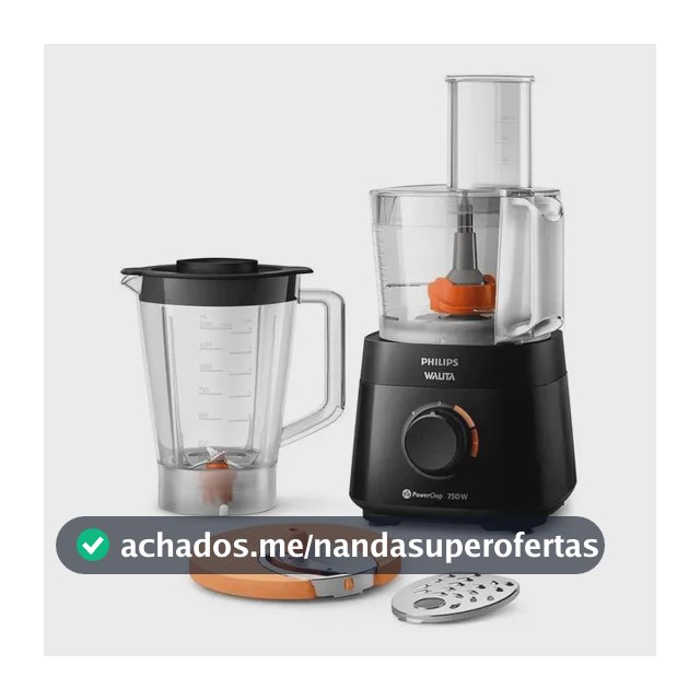 Processador Powerchop 750w Ri7301 Preto Philips Walita