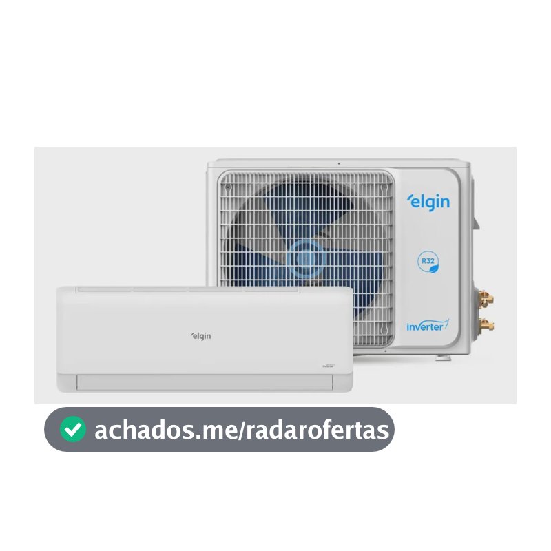 Ar Condicionado High Wall Eco Inverter Iii Wifi 9000 Btus Frio Elgin
