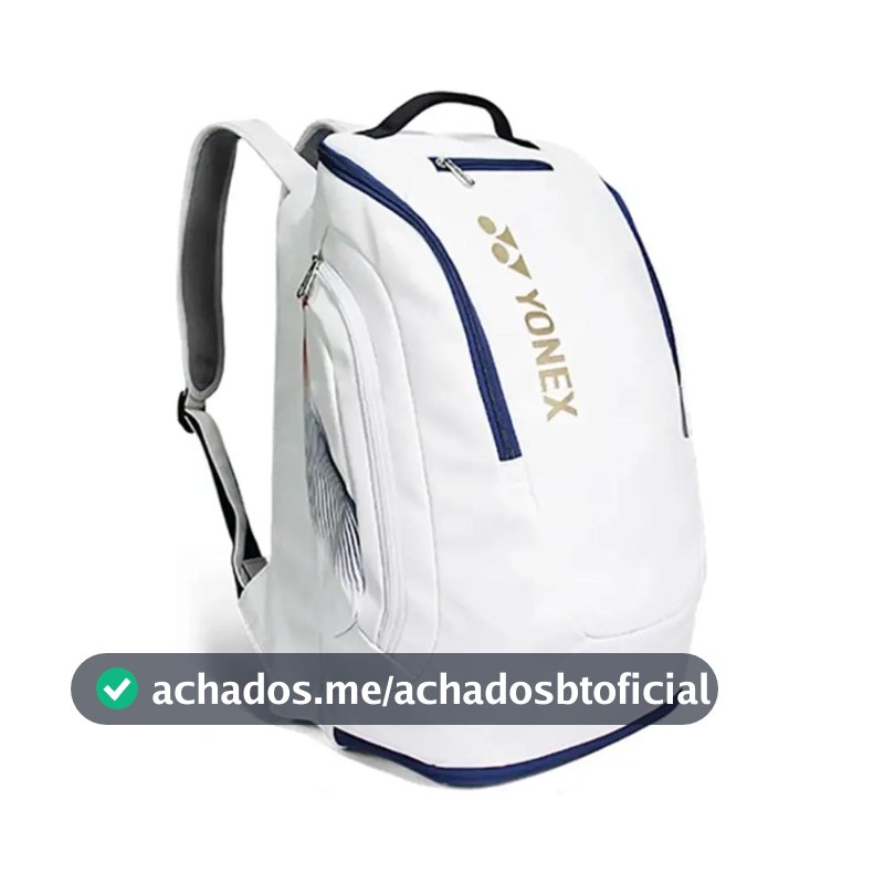Mochila Raqueteira Yonex Pro BA12MLTDEX - Branca - Tênis / Beach Tennis